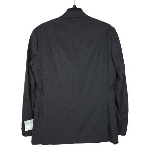 Alfani Men's Slim-Fit Stretch Solid Suit Jacket Charcoal Grey 44R NWT - Picture 3 of 4